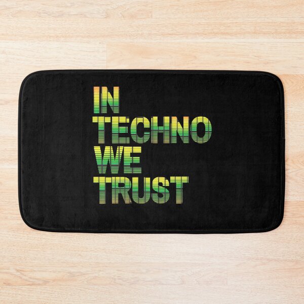 Item preview, In Techno We Trust (Bar Equalizer) designed and sold by charqui.