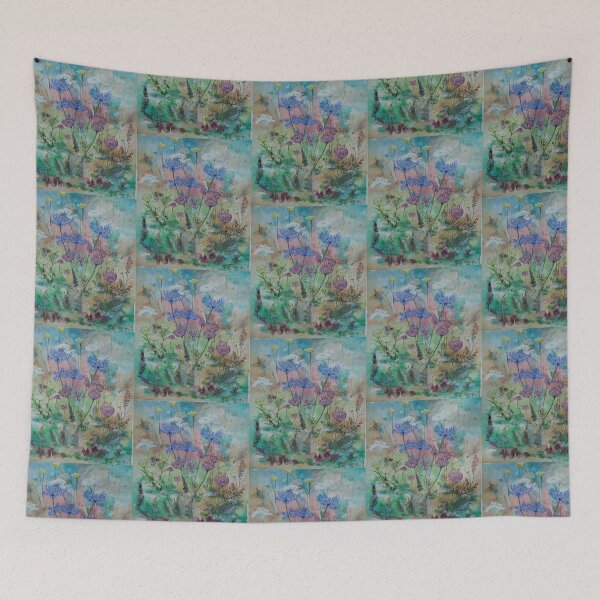 Item preview, Flowers in the Garden designed and sold by FrancesArt.