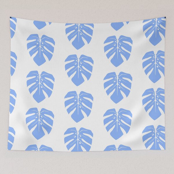 Item preview, Baby Blue Monstera Leaf designed and sold by Ally Gracie.