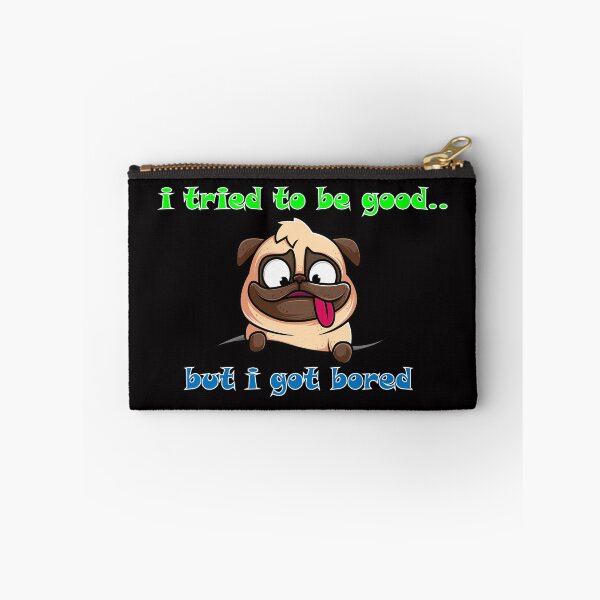 Item preview, funny Dog i tried to be good but i got bored designed and sold by Shirtssprea.