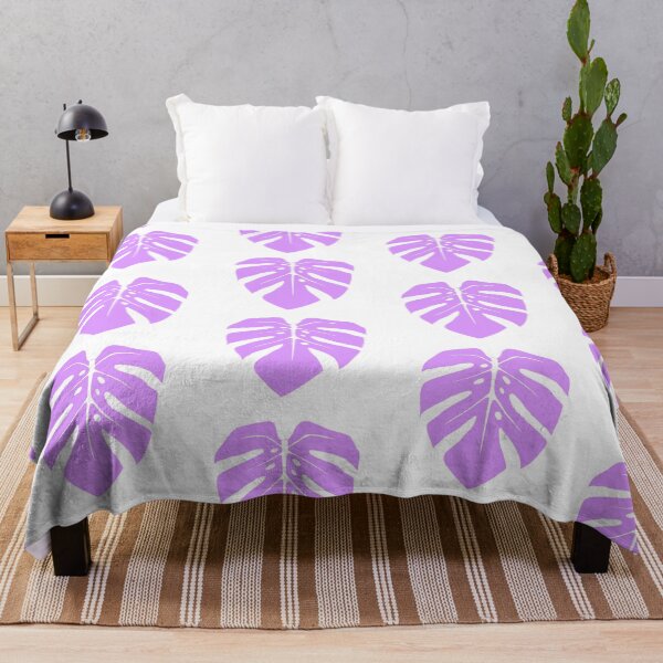 Item preview, Pastel Purple Monstera Leaf designed and sold by Ally Gracie.