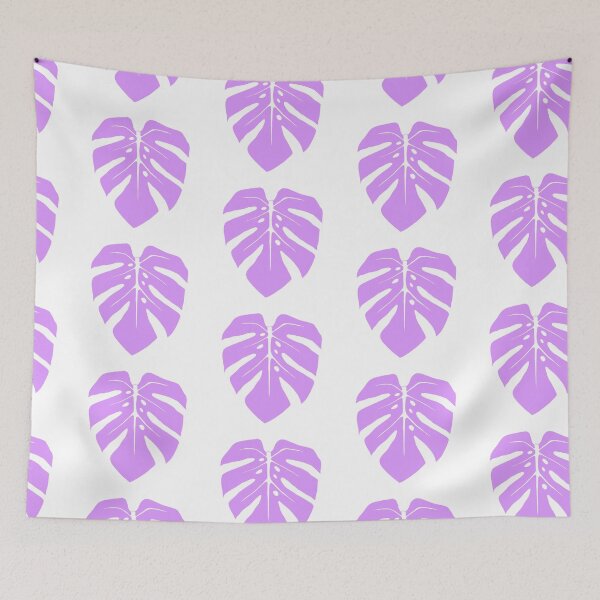 Item preview, Pastel Purple Monstera Leaf designed and sold by Ally Gracie.