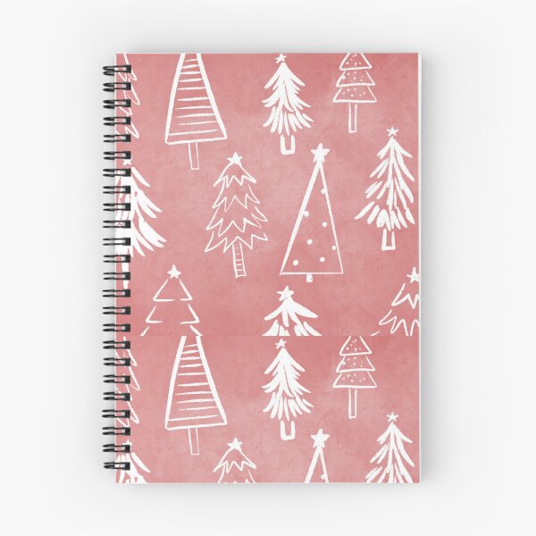 Item preview, red christmas tree doodle designed and sold by sandpiperdesigns.