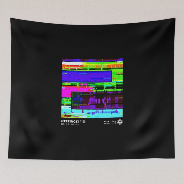 Item preview, funny keeping it real in korean word neon designed and sold by ashburylee.