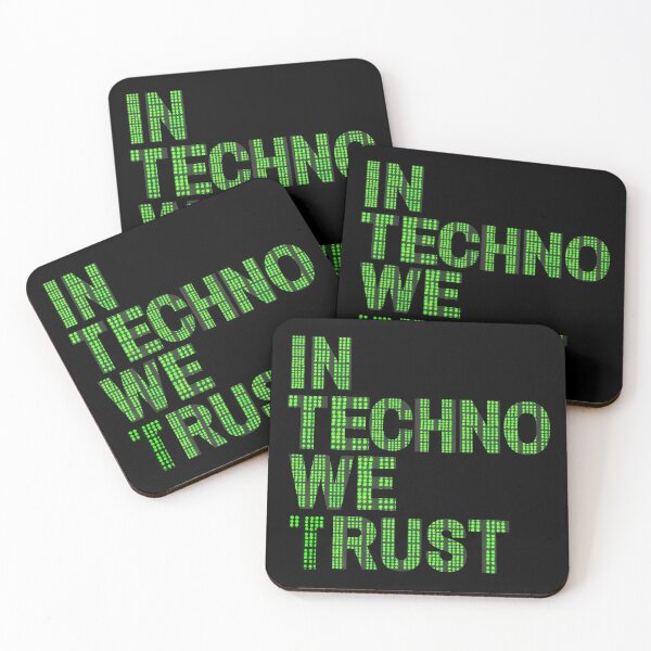 Item preview, In Techno We Trust (Dot Equalizer) designed and sold by charqui.