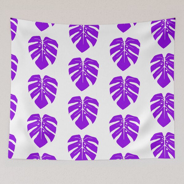 Item preview, Purple Monstera Leaf designed and sold by Ally Gracie.
