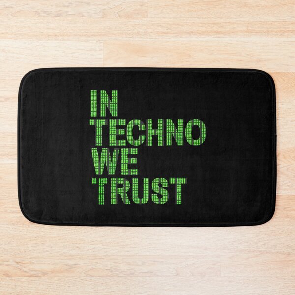 Item preview, In Techno We Trust (Dot Equalizer) designed and sold by charqui.
