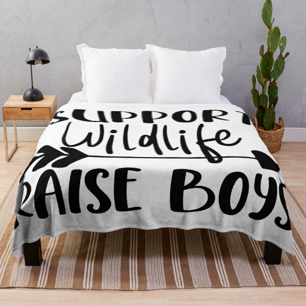 Item preview, support wildlife - raise boys designed and sold by Kinisis.