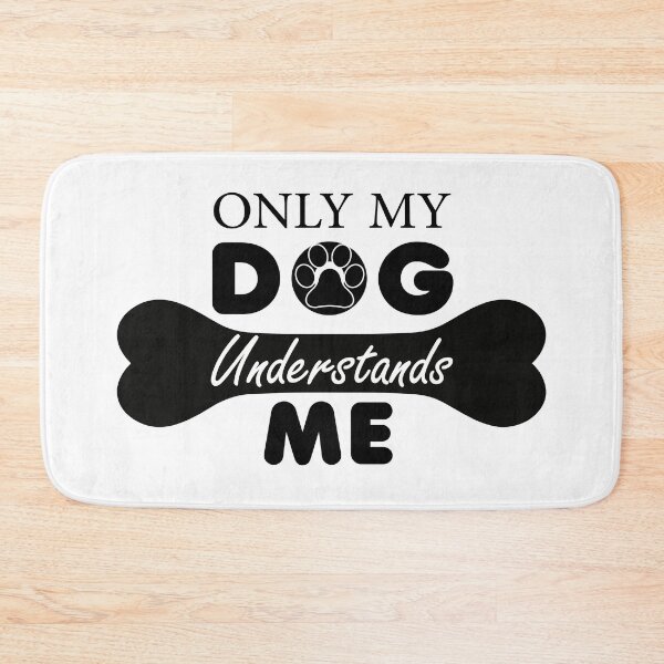 Item preview, ONLY MY DOG UNDERSTANDS ME : CUTE GIFT FOR DOG LOVERS designed and sold by CreativaArt-.