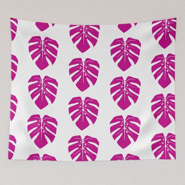 Item preview, Magenta Monstera Leaf designed and sold by Ally Gracie.