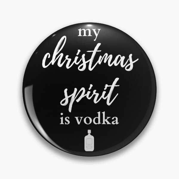 Item preview, My Christmas spirit is vodka  designed and sold by bekindclothing-.