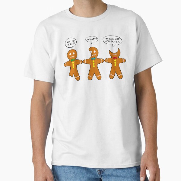 Item preview, Christmas Gingerbread Men Humor designed and sold by ironydesigns.