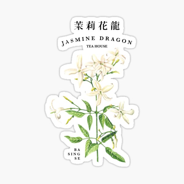 Jasmine Dragon Tea House Sticker