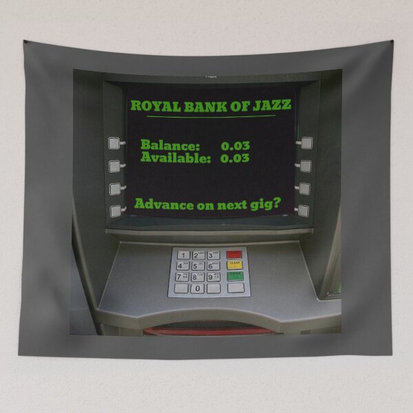 Item preview, Royal Bank of Jazz designed and sold by Corry Bros Jazz Stuff Shop.