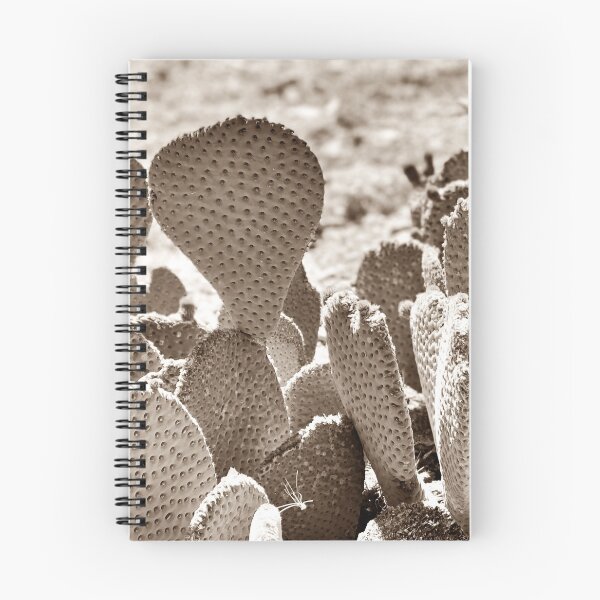 Item preview, Sepia Desert Cactus | Beavertail Pricklypear | Nature is beautiful designed and sold by The Princess Saves Herself.