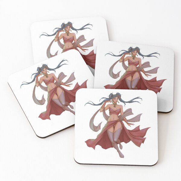 Item preview, Oriental style fantasy pinup designed and sold by hoshimem.