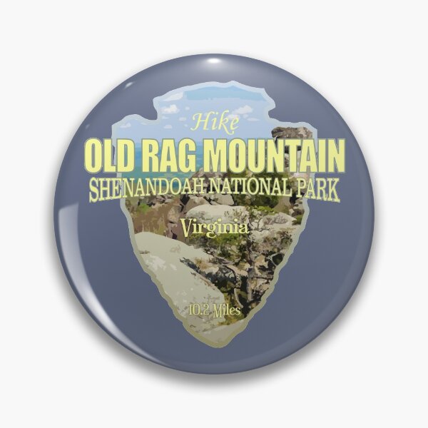 Vista previa del artículo con la obra «Old Rag Mountain (punta de flecha)», diseñado y vendido por curranmorgan.