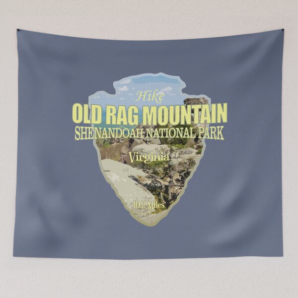 Item preview, Old Rag Mountain (arrowhead) designed and sold by curranmorgan.