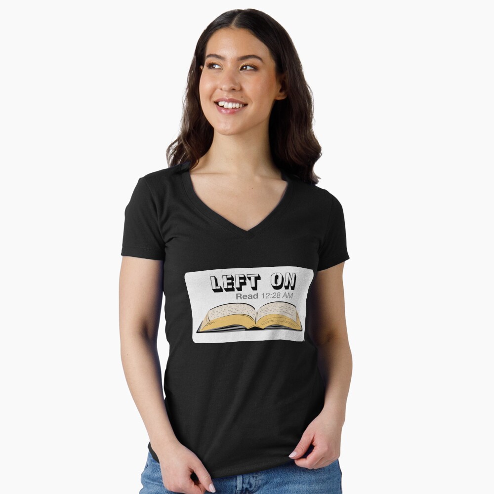 Item preview, Fitted V-Neck T-Shirt designed and sold by driftmerch.