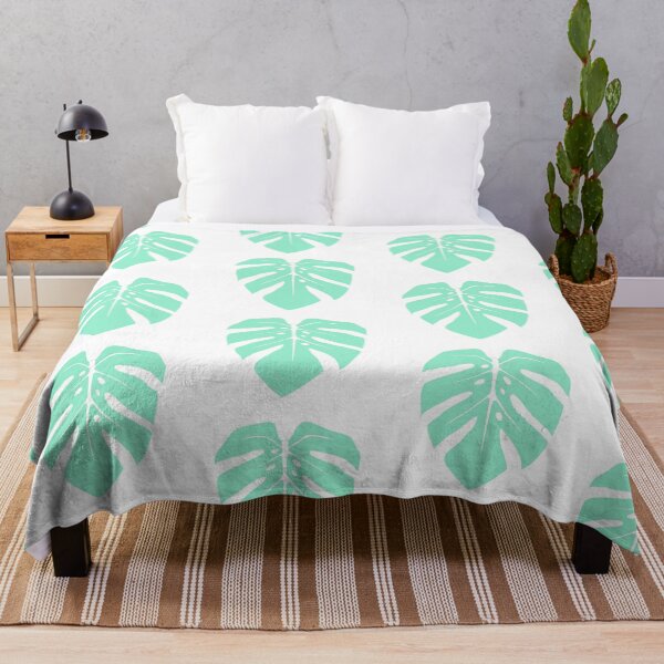 Item preview, Pastel Mint Monstera Leaf designed and sold by Ally Gracie.