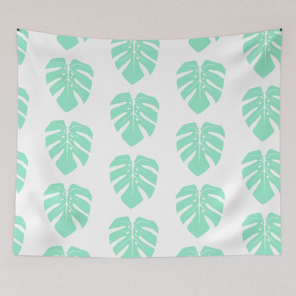 Item preview, Pastel Mint Monstera Leaf designed and sold by Ally Gracie.