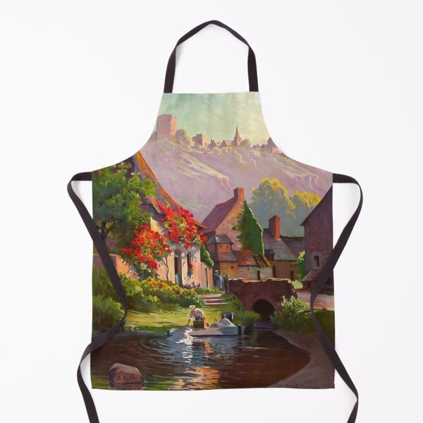 Item preview, retro classic ETAT La Mayenne Pittoresque poster designed and sold by CorasPosters.