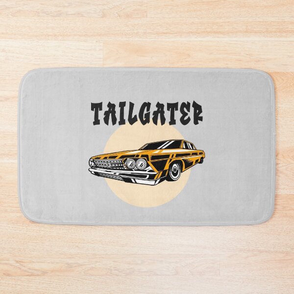 Item preview, Tailgater Orange Cartoon Lowrider Hot Rod designed and sold by Mustard Prophet.