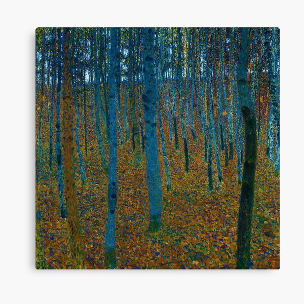 Item preview, Gustav Klimt "Beech Grove I" designed and sold by Alexandra Dahl.