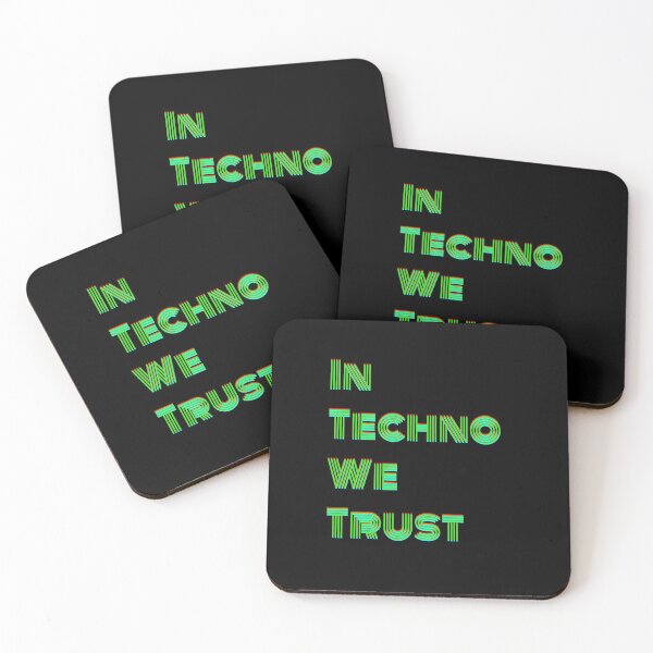 Item preview, In Techno We Trust (Acid Mono) designed and sold by charqui.