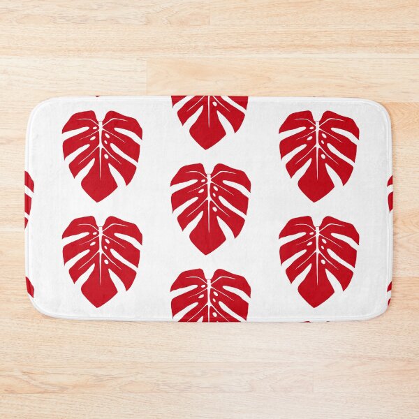 Item preview, Burgundy Red Monstera Leaf designed and sold by Ally Gracie.