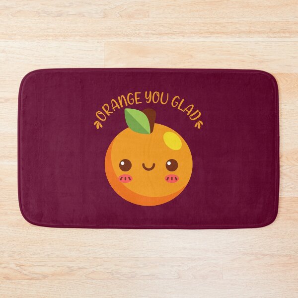 Item preview, Orange You Glad Kawaii Orange designed and sold by KawaiiPark.
