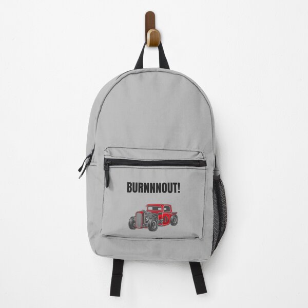 Item preview, Burnout Red Cartoon Hot Rod designed and sold by Mustard Prophet.