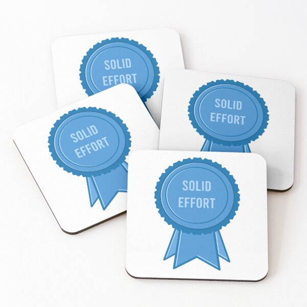 Item preview, Solid Effort Award Ribbon Badge designed and sold by FriendsList.