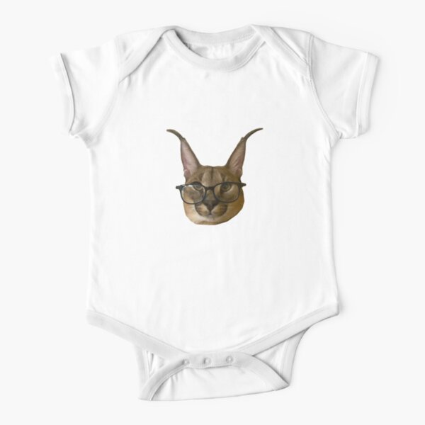 Camiseta Infantil Big Floppa Caracal Flopa Gato LK-083