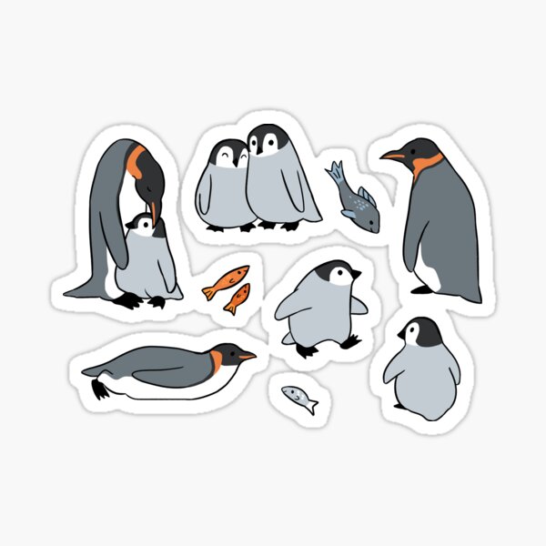 Item preview, penguins designed and sold by Nicolle  A.