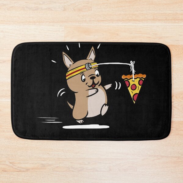 Item preview, Chihuahua Pizza Lover Running  designed and sold by I Love  My Chihuahuas.