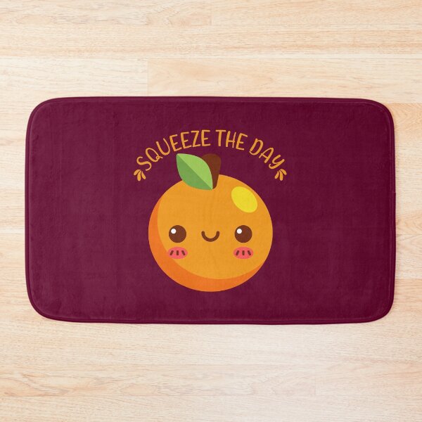 Item preview, Squeeze the day Kawaii Orange designed and sold by KawaiiPark.