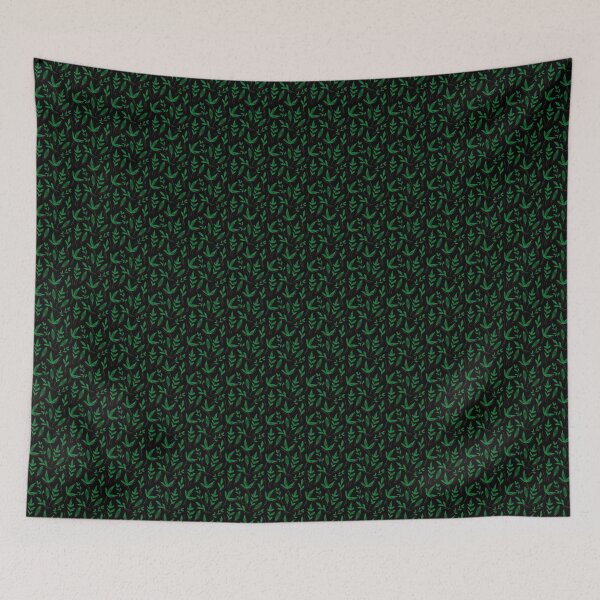 Item preview, Green Leaves Pattern designed and sold by foxcreative.