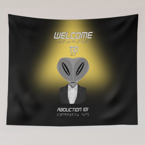 Item preview, Alien teacher - Abduction 101 designed and sold by hop2swing.