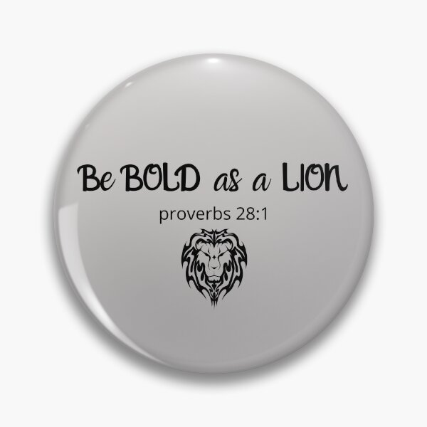 Item preview, Be BOLD as a Lion  designed and sold by DaughterofYah.