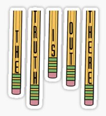 The Truth is Out There Pencils- The X-Files Sticker