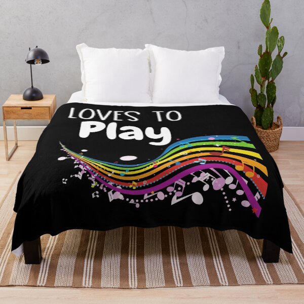 Item preview, Loves to Play Music Design designed and sold by sweetwhispers.