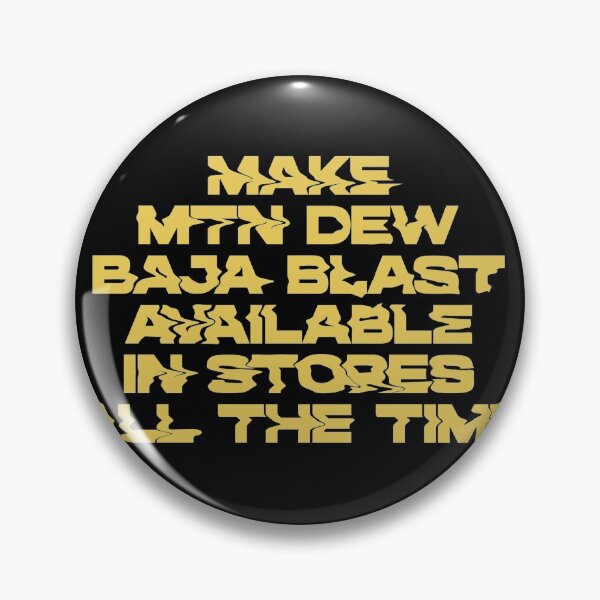 Item preview, make MTN D.e.W baja blast, yellow vintage retro style designed and sold by Thevulcano.
