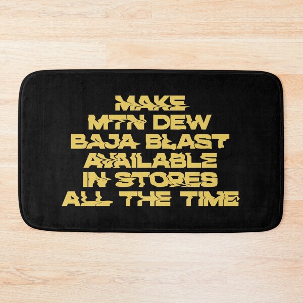Item preview, make MTN D.e.W baja blast, yellow vintage retro style designed and sold by Thevulcano.