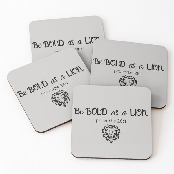 Item preview, Be BOLD as a Lion  designed and sold by DaughterofYah.