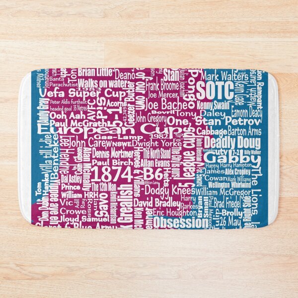 Item preview, aston villa football club History in words designed and sold by madein1874.