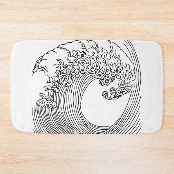 Item preview, Japanese Circle Wave, Asian designed and sold by Polishthestone.