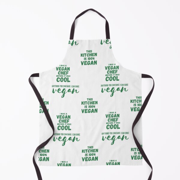 Item preview, Green VEGAN BAKING COOKING CHEF Pack Cute designed and sold by a-little-ink.