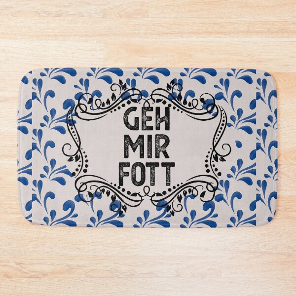 Item preview, Geh mir Fott - Bembelmuster designed and sold by T UNIQUE.