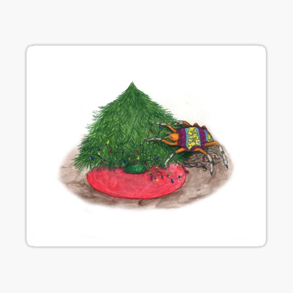 Trimming the Tree Sticker